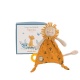 Doudou lion Attache-tétine - Sous Mon Baobab - MOULIN ROTY