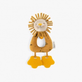 Anneau-hochet Lion - Sous Mon Baobab - MOULIN ROTY