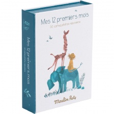 Cartes Mes 12 Premiers Mois - Sous Mon Baobab - MOULIN ROTY