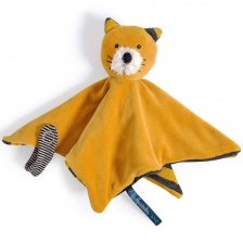 Doudou Chat Moutarde Lulu - Les Moustaches - MOULIN ROTY