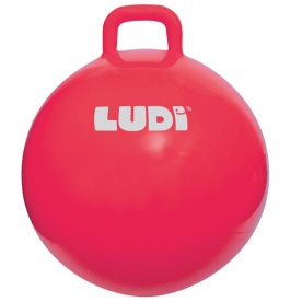 Ballon Sauteur XXL Rouge - LUDI