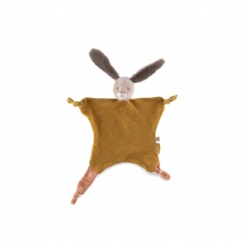 Doudou Lapin Ocre - Trois Petits Lapins - MOULIN ROTY