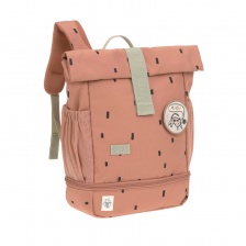 Sac à Dos maternelle Rolltop Happy Prints Caramel - LÄSSIG